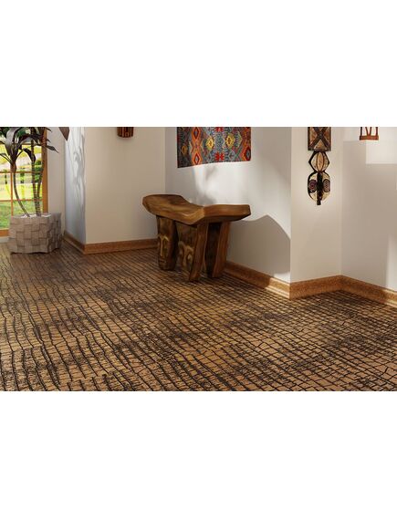 Замковой кожаный пол Alligator Gold - Бренд - LICO, Швейцария, Монтаж: Замковой, фото 2