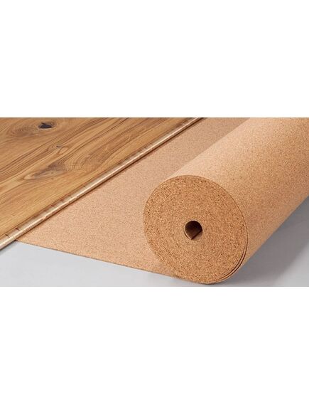 Рулонная пробковая подложка Мини Ролл, толщина 2 мм ( рулон 4 м² ), Размер рулона: 8м✕0.5м✕2 мм (4 м²), фото 8