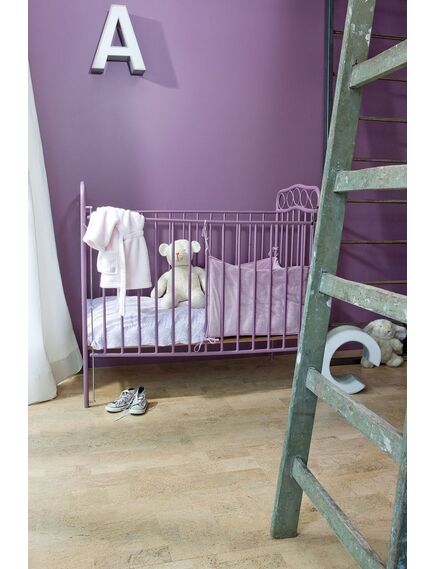 Клеевой пробковый пол Amorim Wise Cork Pure Identity Champagne - Бренд - Amorim Wise, Португалия, Монтаж: Клеевой, фото 3