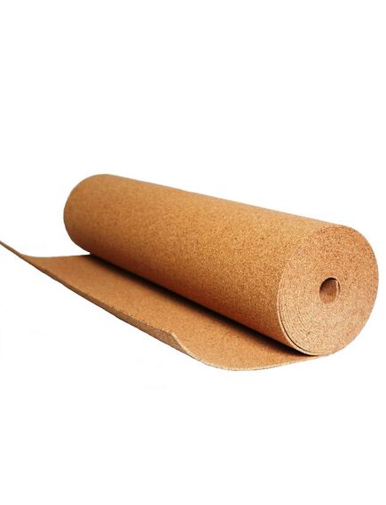 Рулонная пробковая подложка Мини Ролл, толщина 2 мм ( рулон 4 м² ), Размер рулона: 8м✕0.5м✕2 мм (4 м²), фото 3