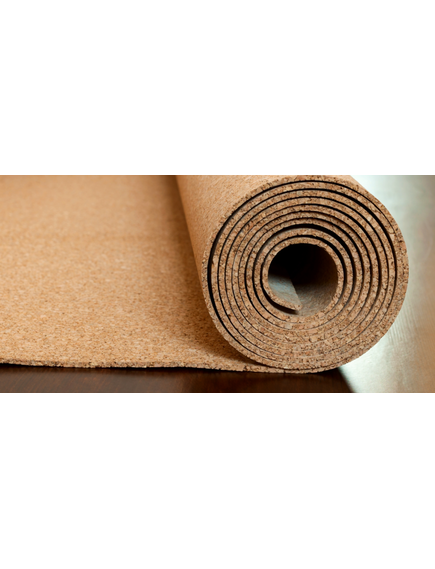 Рулонная пробковая подложка Мини Ролл, толщина 6 мм ( рулон 4 м² ), Размер рулона: 8м✕0.5м✕6 мм (4 м²), фото 10